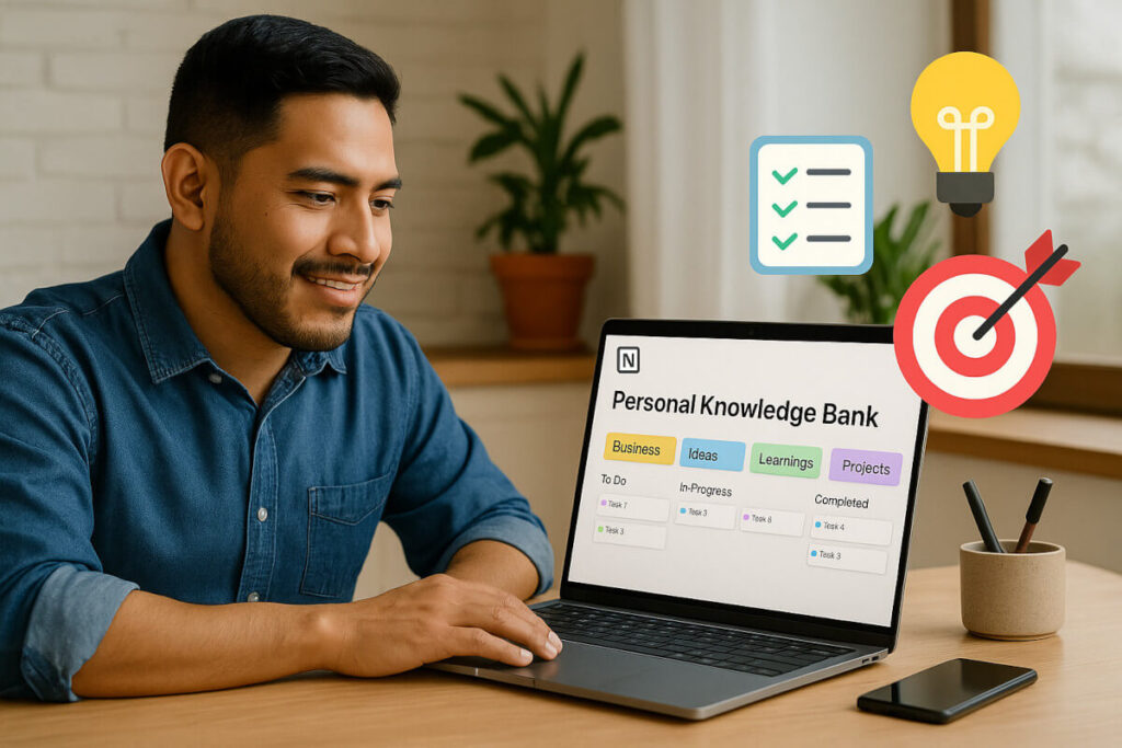 Como Crear un Banco de Conocimiento Personal con Notion