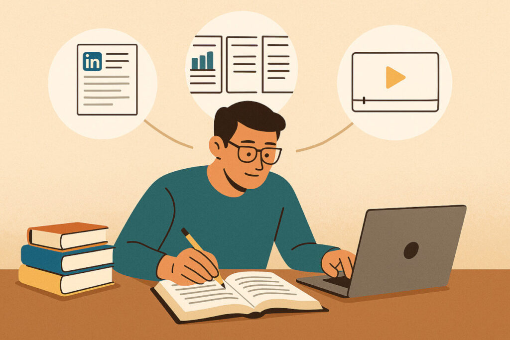 Como Crear Contenido para Redes con Base en lo que Leiste