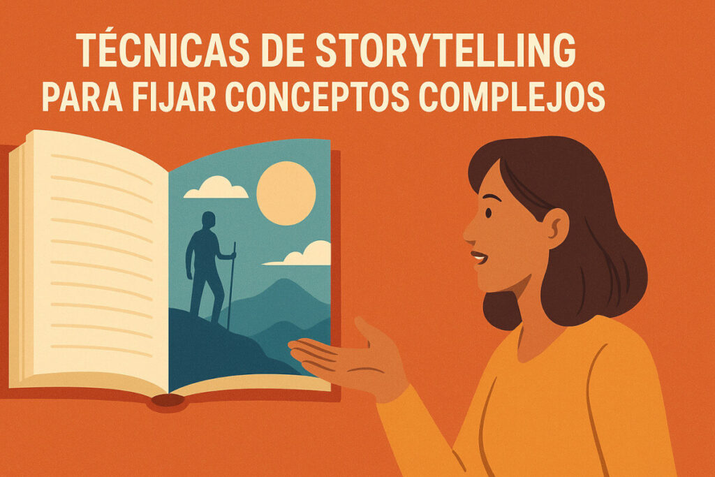 Tecnicas de Storytelling para Fijar Conceptos Complejos