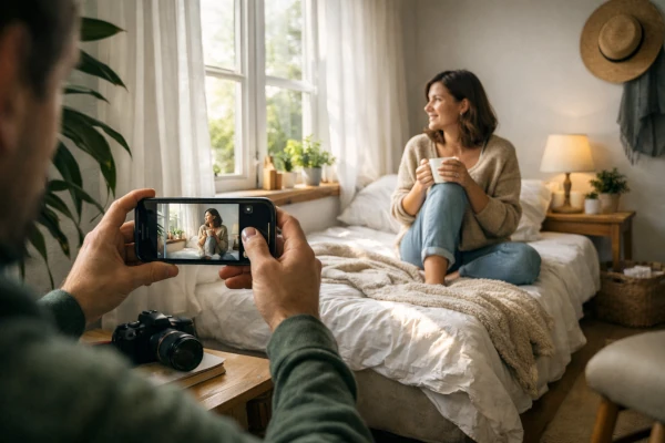 Como empezar en fotografia en habitaciones pequenas usando solo luz natural y sin flash