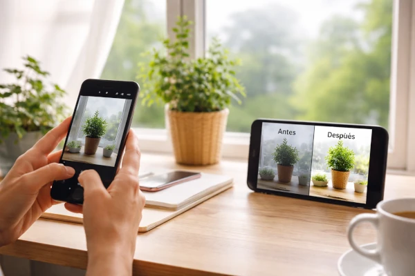 Como mejorar fotos tomadas en dias nublados sin editar
