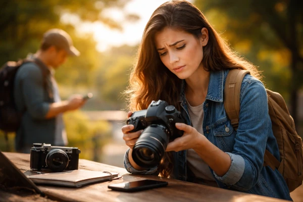 Por que usar una buena camara no mejora las fotos de principiantes