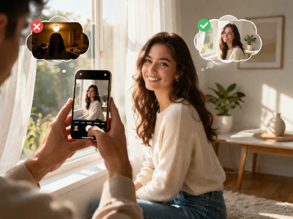 Como mejorar las fotos de iPhone en interiores