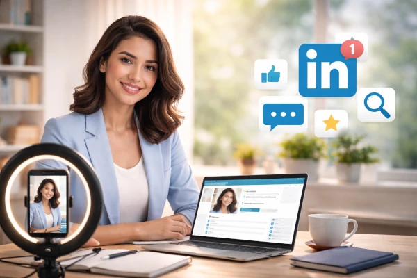Como tomar mejores fotos linkedin con celular en casa