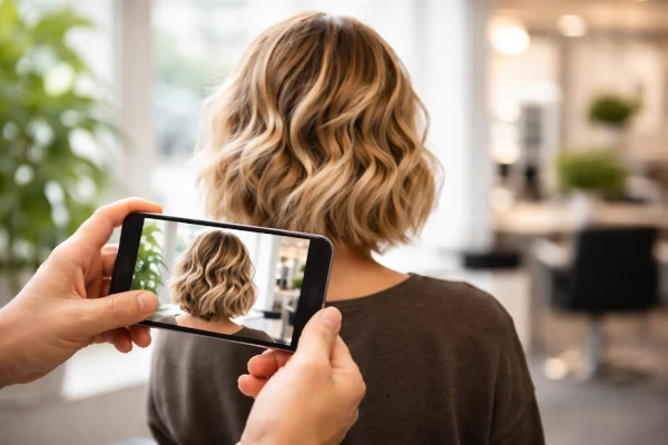 Cómo fotografiar fotos de cortes de pelo con celular sin equipo
